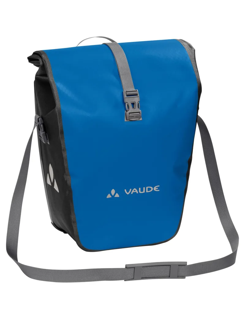 Vaude Aqua Back Single 24L Pannier Bag - Blue 4 Vaude Aqua Back Single 24L Pannier Bag - Blue - Image 4