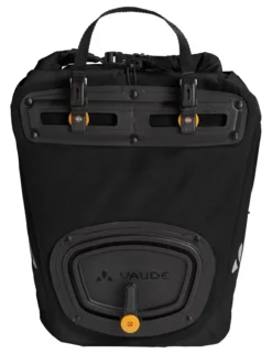 Vaude Aqua Back Light Pannier Bag - Pair - Black -Bicycle Equipment Store 12952 010 b