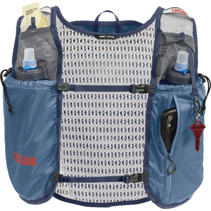 Camelbak Circuit Vest 5 Litre Bag 1.5 Litre Reservoir - Blue/Orange 1 Camelbak Circuit Vest 5 Litre Bag 1.5 Litre Reservoir - Blue/Orange