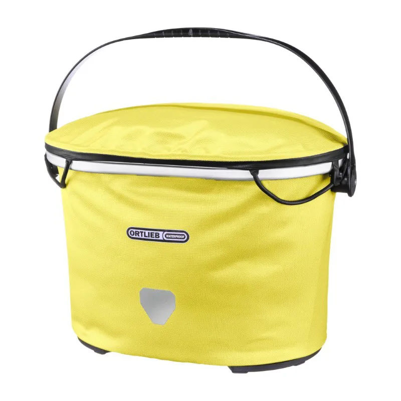 Ortlieb Up Town City Handlebar Bag - 17.5 Litre - Lemon Sorbet 2 Ortlieb Up Town City Handlebar Bag - 17.5 Litre - Lemon Sorbet - Image 2