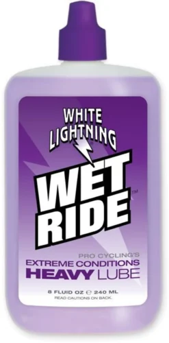 White Lightning Wet Ride Squeeze Bottle - 8oz/240ml