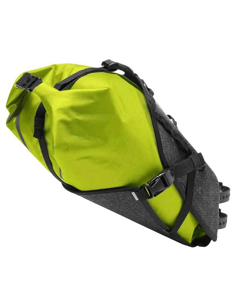 Vaude Trailsaddle II 10 Litre Saddle Bag - Bright Green/Black 6 Vaude Trailsaddle II 10 Litre Saddle Bag - Bright Green/Black - Image 6