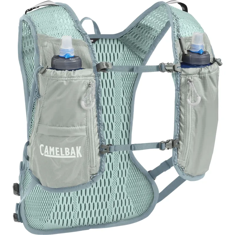 Camelbak Zephyr Vest 11+1 Litre Hydration Vest - Pigeon/Blue Surf 2 Camelbak Zephyr Vest 11+1 Litre Hydration Vest - Pigeon/Blue Surf - Image 2