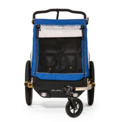 Burley DLite Old School Child Trailer - Blue