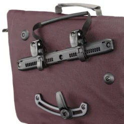 Ortlieb Commuter-Bag Two Urban QL2.1 Single Pannier Bag - 20 Litre - Ash Rose -Bicycle Equipment Store 21 11