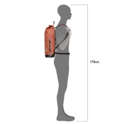 Ortlieb Commuter Daypack City Backpack - 21 Litre - Rooibos -Bicycle Equipment Store 23 6