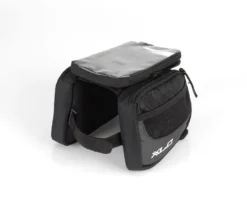 XLC BA-S97 Top Tube Pannier Bag - 800ml - Black 6 XLC BA-S97 Top Tube Pannier Bag - 800ml - Black -Bicycle Equipment Store 250 17 17320 detailbild 1