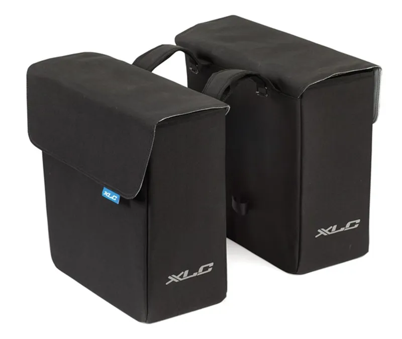 XLC BA-S90 Double Pannier Bag - Black 2 XLC BA-S90 Double Pannier Bag - Black - Image 2