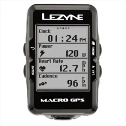 Lezyne Macro GPS Navigate Computer - Standard Unit -Bicycle Equipment Store 3 1377