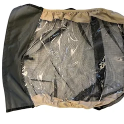 Hamax Front Window For Avenida Child Trailers - Coffee