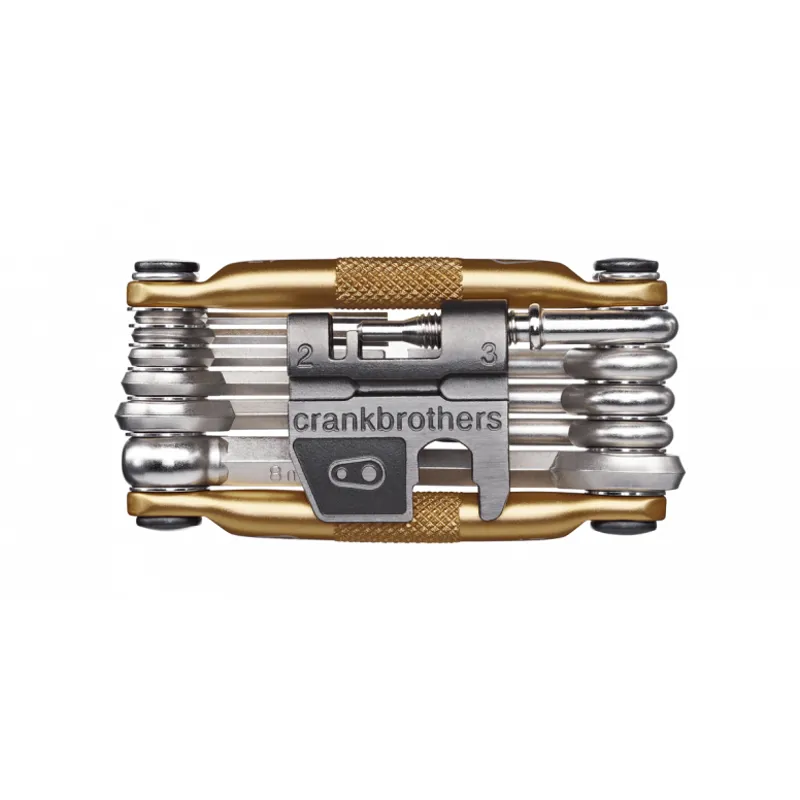 Crankbrothers Crank Brothers Multi 17 Function Multi Tool - Gold 2 Crankbrothers Crank Brothers Multi 17 Function Multi Tool - Gold - Image 2