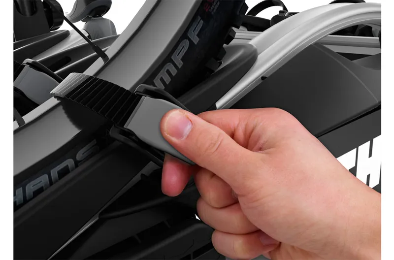 Thule 92701 VeloCompact 3-Bike Towball Carrier 7-Pin - Black 6 Thule 92701 VeloCompact 3-Bike Towball Carrier 7-Pin - Black - Image 6