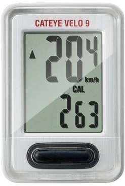 Cateye Velo 9 Wired Computer - 9 Function