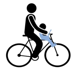 Thule Yepp Mini Front Child Seat - White