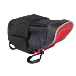 Lezyne Micro Caddy Saddle Bag - Red/Black - Medium