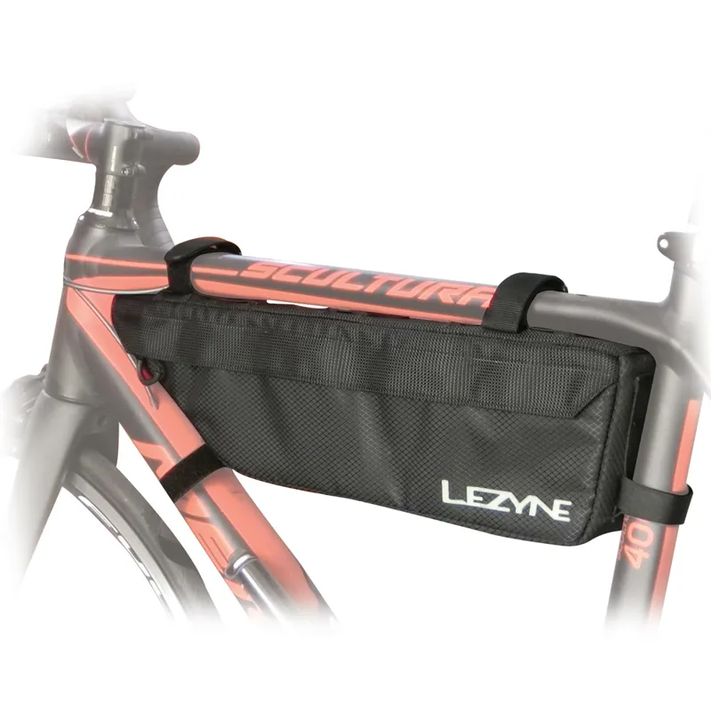 Lezyne Frame Caddy Frame Bag - Black 2 Lezyne Frame Caddy Frame Bag - Black - Image 2