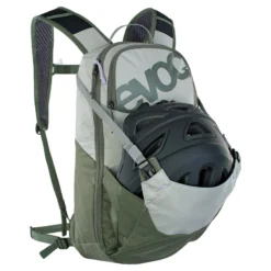 Evoc Ride Performance Backpack 8 + 2 Litre Bladder - Stone/Dark Olive -Bicycle Equipment Store 7 199
