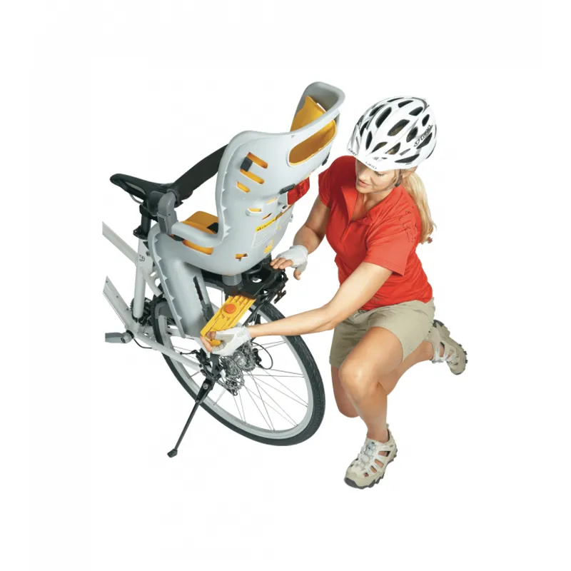 Topeak Babyseat II MTX 2.0 Rack/Childseat - Grey/Yellow 26-700c 2 Topeak Babyseat II MTX 2.0 Rack/Childseat - Grey/Yellow 26-700c - Image 2