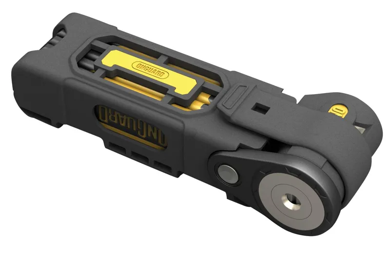 Onguard K9 Heavy Duty Link Plate Folding Lock - Black 2 Onguard K9 Heavy Duty Link Plate Folding Lock - Black - Image 2