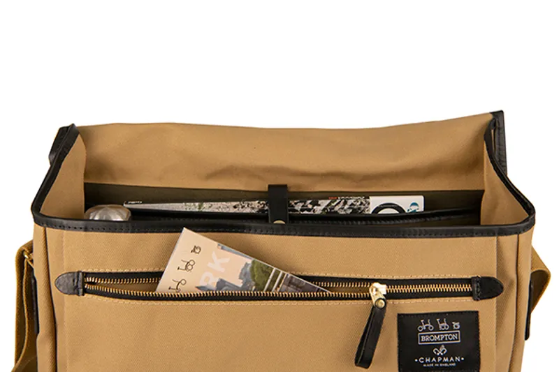 Brompton Game Bag Medium With Frame - Tan 11 Brompton Game Bag Medium With Frame - Tan - Image 11