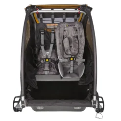 Burley Baby Snuggler - Grey - 3-12 Months