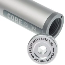 Blackburn Core Slim Mini-Pump - Silver 10 Blackburn Core Slim Mini-Pump - Silver -Bicycle Equipment Store BLPUCORSL 2