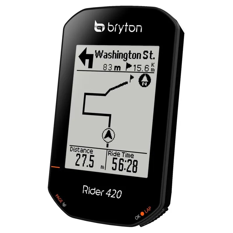 Bryton Rider 420H GPS Cycle Computer Bundle With Heart Rate 2 Bryton Rider 420H GPS Cycle Computer Bundle With Heart Rate - Image 2