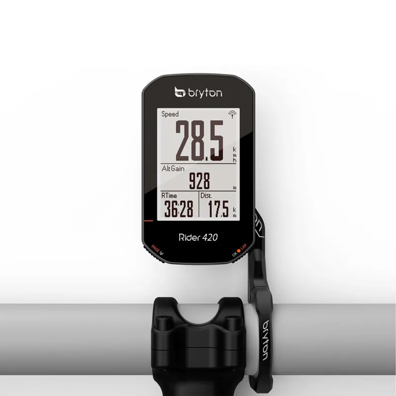 Bryton Rider 420H GPS Cycle Computer Bundle With Heart Rate 4 Bryton Rider 420H GPS Cycle Computer Bundle With Heart Rate - Image 4