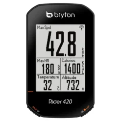 Bryton Rider 420T GPS Cycle Computer Bundle With Cadence / Heart Rate