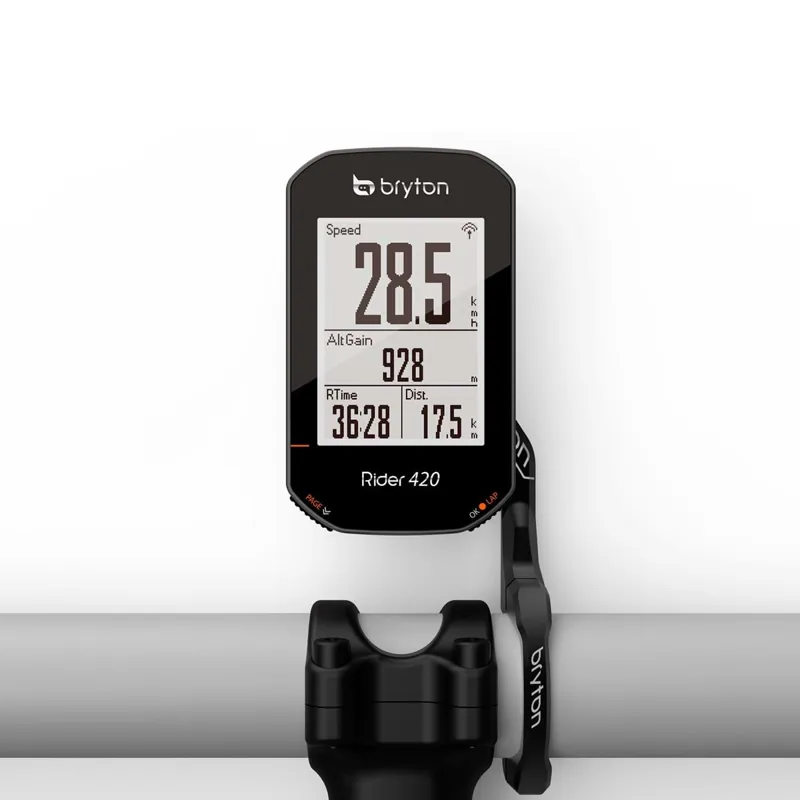 Bryton Rider 420T GPS Cycle Computer Bundle With Cadence / Heart Rate 4 Bryton Rider 420T GPS Cycle Computer Bundle With Cadence / Heart Rate - Image 4