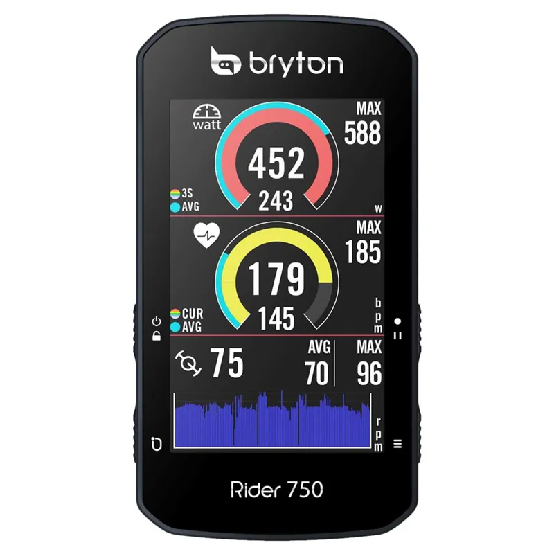 Bryton Rider 750T GPS Cycle Computer Bundle - Speed/Cadence/Heart Rate 5 Bryton Rider 750T GPS Cycle Computer Bundle - Speed/Cadence/Heart Rate - Image 5
