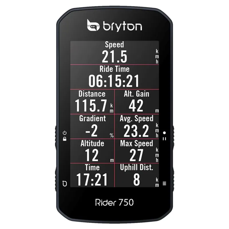 Bryton Rider 750T GPS Cycle Computer Bundle - Speed/Cadence/Heart Rate 10 Bryton Rider 750T GPS Cycle Computer Bundle - Speed/Cadence/Heart Rate - Image 10