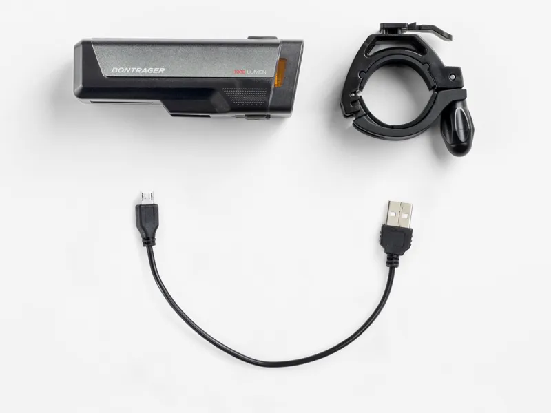 Bontrager Ion Elite R USB Front Light - Grey 6 Bontrager Ion Elite R USB Front Light - Grey - Image 6