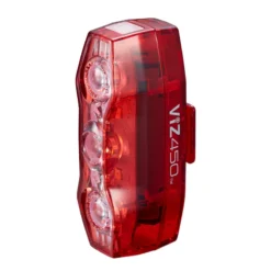 Cateye Viz450 USB Rear LED Light - 450 Lumen - Red -Bicycle Equipment Store CA475VIZ450