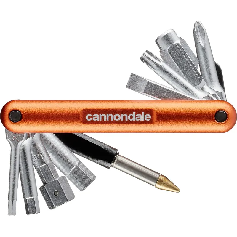 Cannondale 11-In-1 With Dynaplug Mini Tool - Orange 2 Cannondale 11-In-1 With Dynaplug Mini Tool - Orange - Image 2