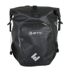 ETC Arid Waterproof Roll Top Pannier - 27L -Black 5 ETC Arid Waterproof Roll Top Pannier - 27L -Black -Bicycle Equipment Store EBA610 3