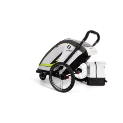 Hamax Breeze Single Child Bike Trailer - White/Green -Bicycle Equipment Store HAMBRCHT 59814 04