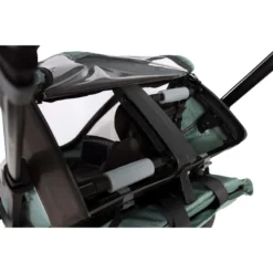 Hamax Cocoon Single Child Bike Trailer - Green/Black -Bicycle Equipment Store HAMCOCHT 59818 03