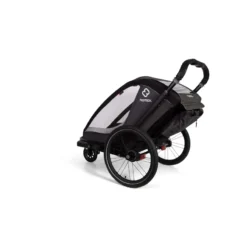 Hamax Cocoon Single Child Bike Trailer - Grey/Black -Bicycle Equipment Store HAMCOCHT 59819 05