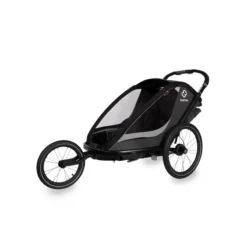 Hamax Cocoon Twin Child Bike Trailer - Grey/Black -Bicycle Equipment Store HAMCOTWT 59817 02