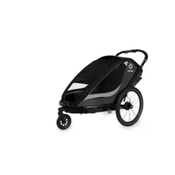 Hamax Cocoon Twin Child Bike Trailer - Grey/Black -Bicycle Equipment Store HAMCOTWT 59817 07