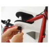 HipLok AirLok Wall Mounted Lock/Hanger - 1 Bike - White