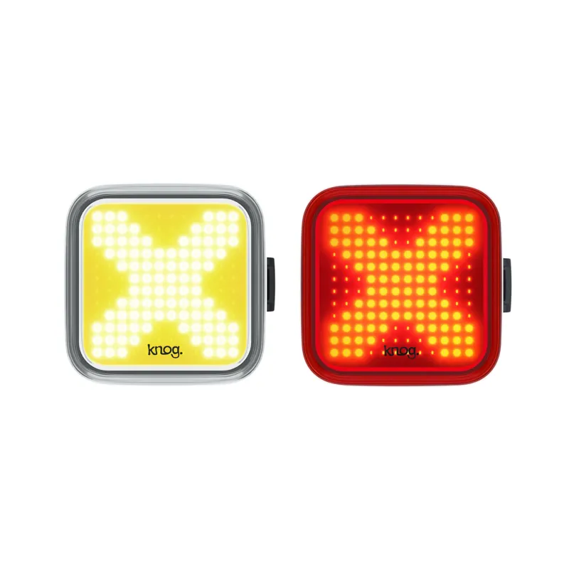 Knog Blinder X Twinpack USB Light Set - Black 2 Knog Blinder X Twinpack USB Light Set - Black - Image 2