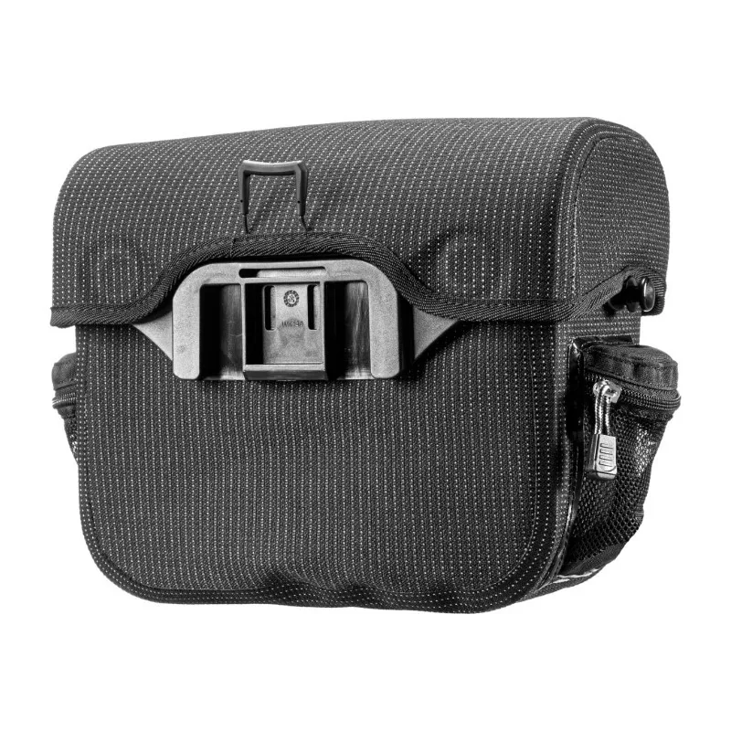 Ortlieb Ultimate Six Hi-Viz Handlebar Bag - 7 Litre - Black