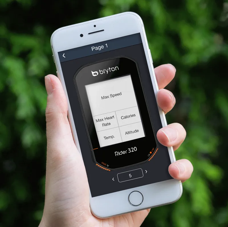 Bryton Rider 320E GPS Cycle Computer 4 Bryton Rider 320E GPS Cycle Computer - Image 4