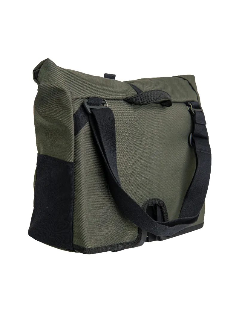 Brompton Borough Roll Top Bag - Medium - Olive 5 Brompton Borough Roll Top Bag - Medium - Olive - Image 5