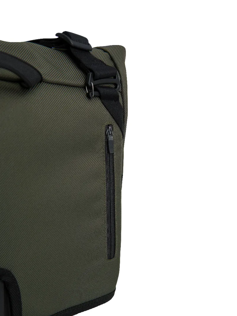 Brompton Borough Roll Top Bag - Medium - Olive 4 Brompton Borough Roll Top Bag - Medium - Olive - Image 4