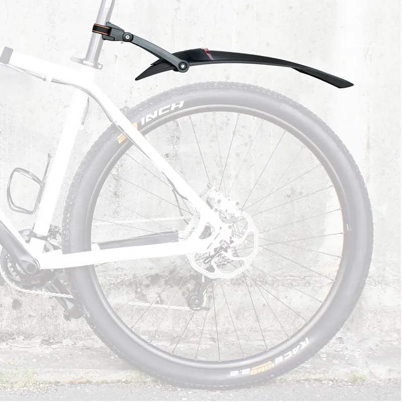 SkS Nightblade Rear Mudguard With Integrated Light - Black 2 SkS Nightblade Rear Mudguard With Integrated Light - Black - Image 2