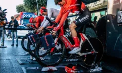 Elite Qubo Power Mag B+ Turbo Trainer - White/Red -Bicycle Equipment Store TT121026 12