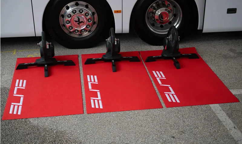 Elite X-Large Training Mat For Home Trainers - Red 2 Elite X-Large Training Mat For Home Trainers - Red - Image 2